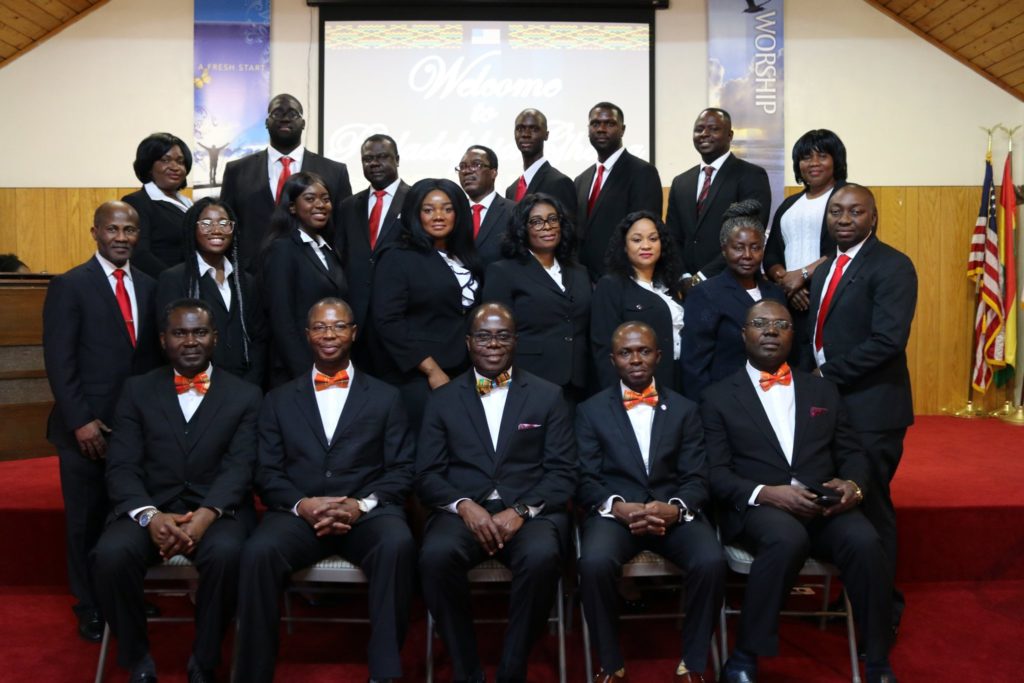 Leaders of Philadephia Ghana SDA Church